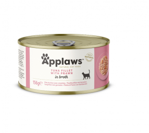 Applaws Cat Tuna Fillet with Prawn 6 x 156g